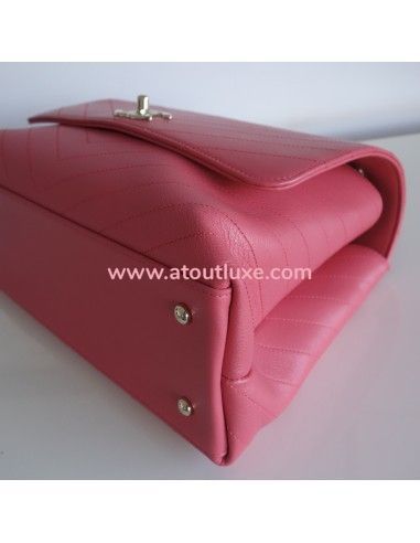 Sac Chanel à rabat rose Sac Chanel à rabat rose