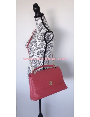 Sac Chanel à rabat rose Sac Chanel à rabat rose