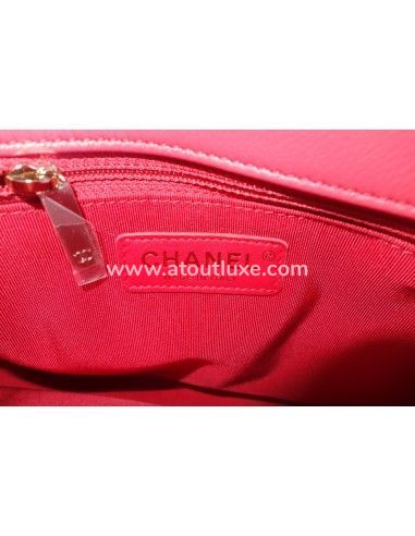 Sac Chanel à rabat rose Sac Chanel à rabat rose