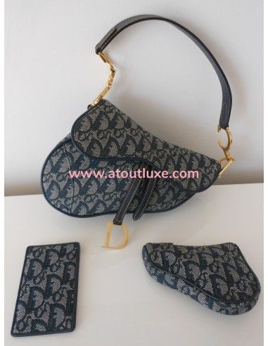 SAC DIOR SADDLE + PORTE-MONNAIE +...