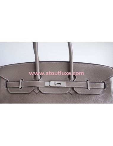 Sac Hermes Birkin étoupe 35 Sac Hermes Birkin étoupe 35