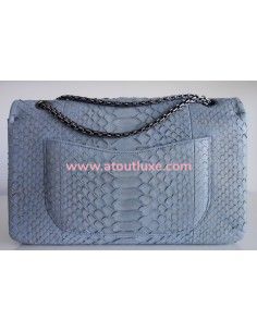 Sac Chanel 2.55 python 2