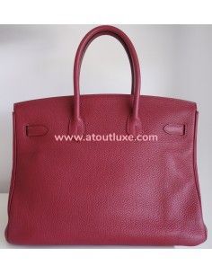 Sac Hermes Birkin 35 framboise 2