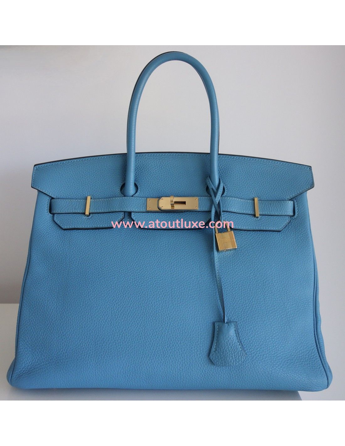 sac hermes bleu