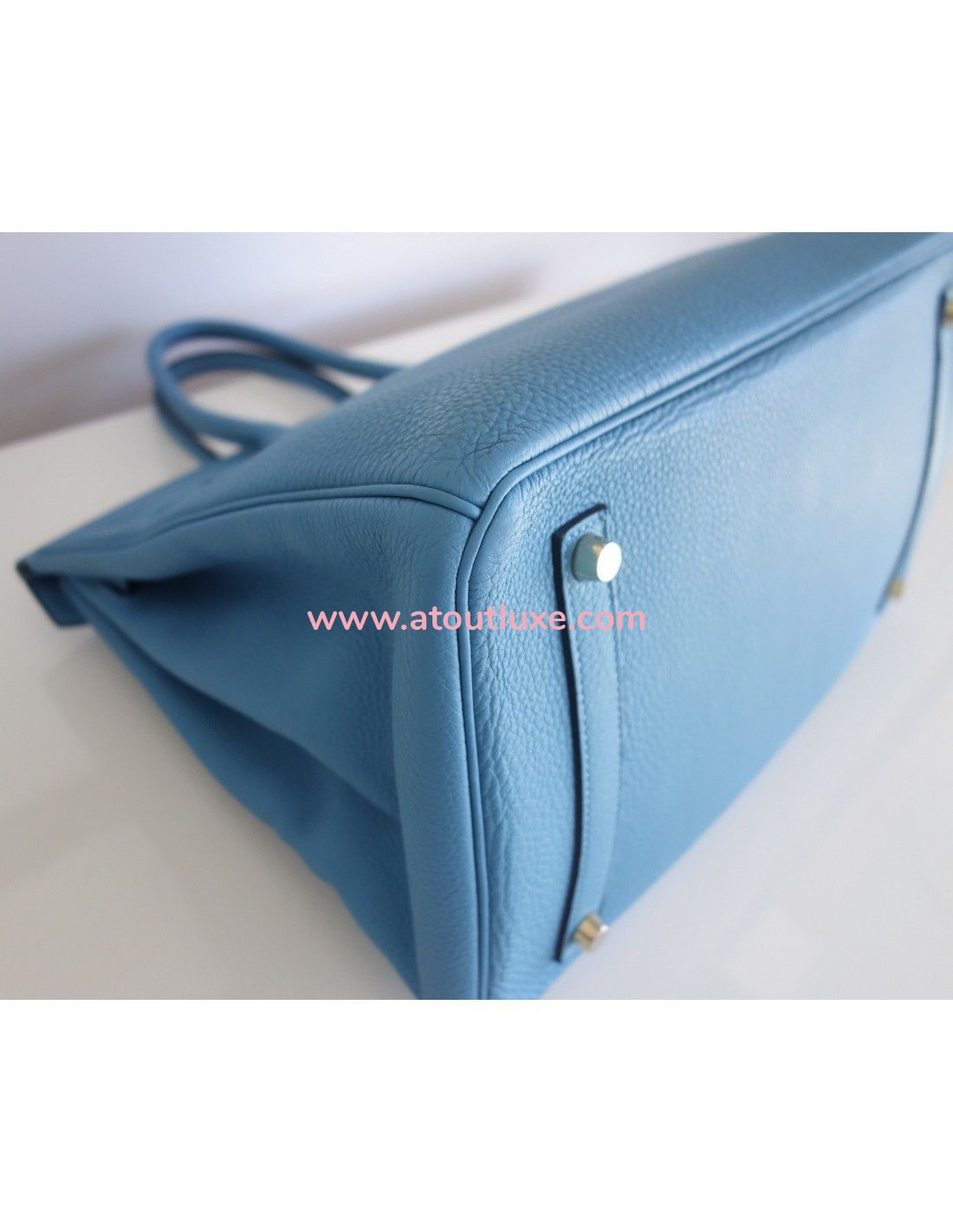 Sac Hermes Birkin 35 bleu