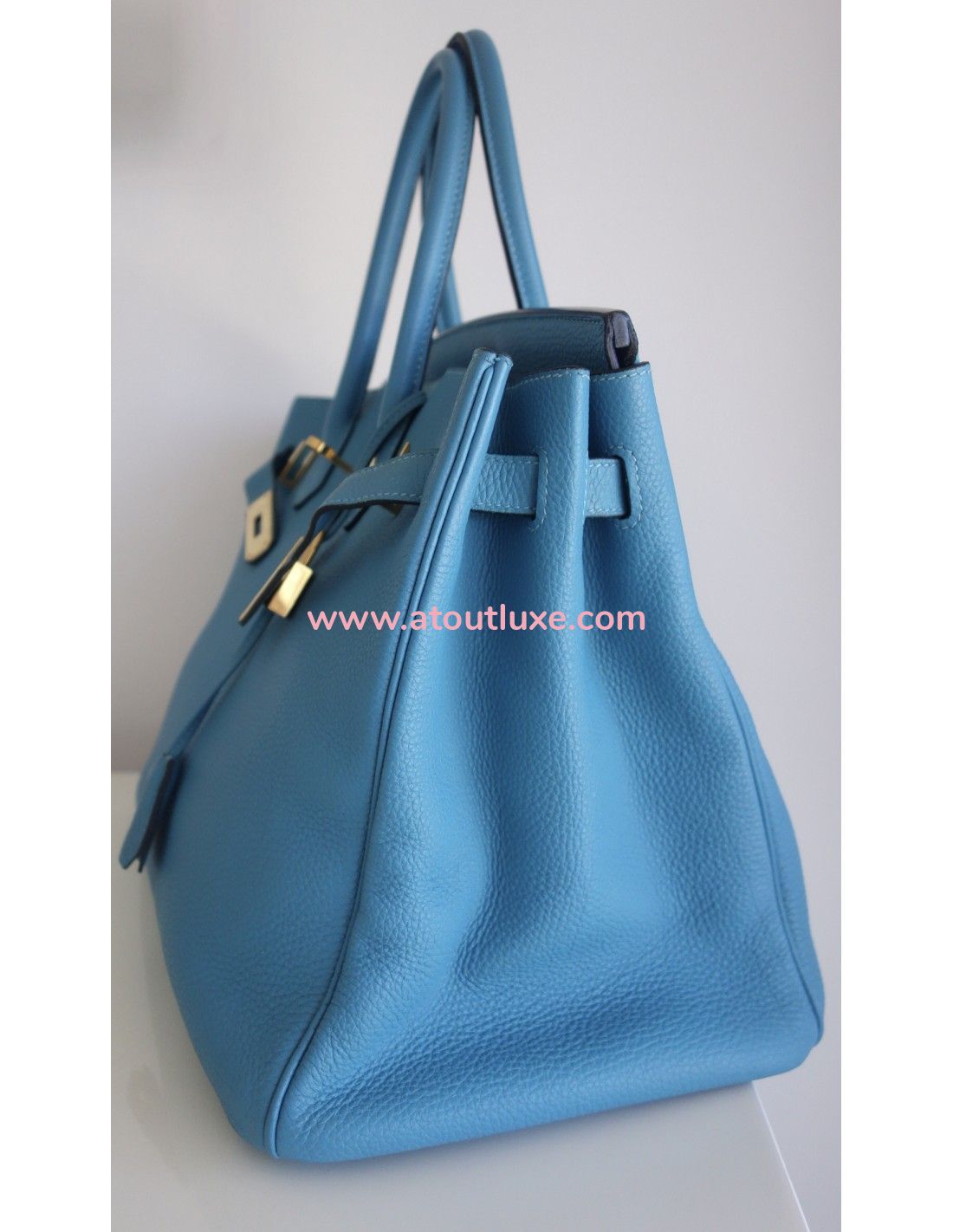 sac hermes bleu