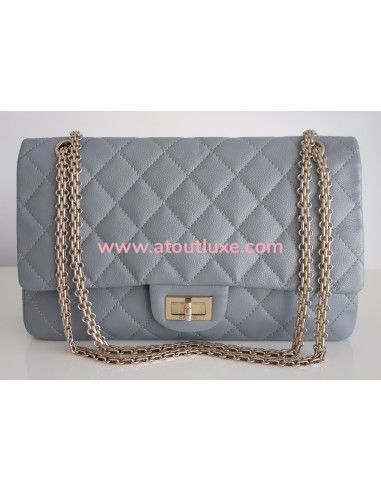 Sac Chanel 2.55 gris