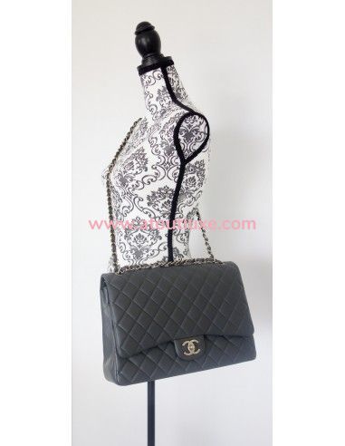 Sac Chanel Classique gris Sac Chanel Classique gris
