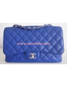Sac Chanel Classique bleu...
