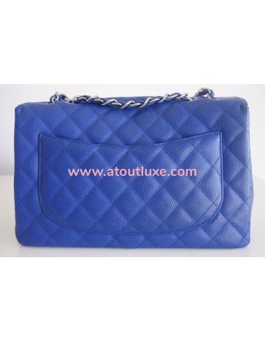 Sac Chanel Classique bleu électrique Sac Chanel Classique bleu électrique