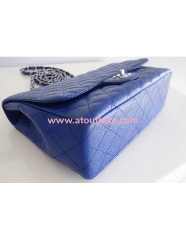 Sac Chanel Classique bleu électrique Sac Chanel Classique bleu électrique