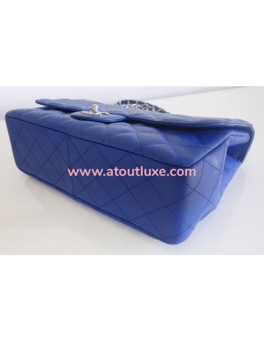 Sac Chanel Classique bleu électrique Sac Chanel Classique bleu électrique