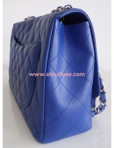 Sac Chanel Classique bleu électrique Sac Chanel Classique bleu électrique