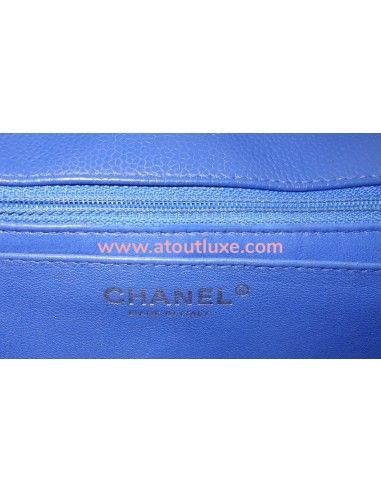 Sac Chanel Classique bleu électrique Sac Chanel Classique bleu électrique