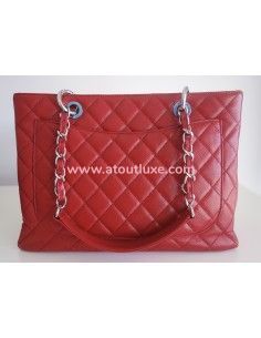 Sac Chanel GST rouge 2