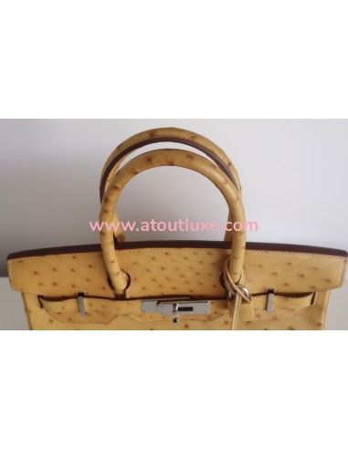 Sac Hermes Birkin 30 autruche Sac Hermes Birkin 30 autruche