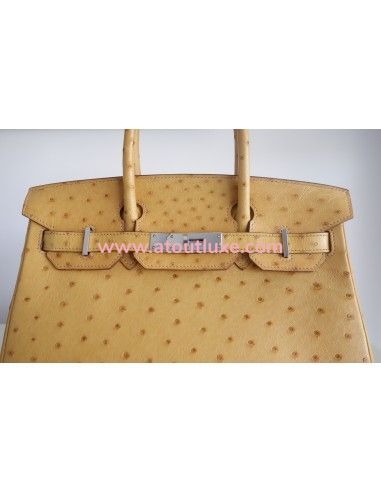 Sac Hermes Birkin 30 autruche Sac Hermes Birkin 30 autruche