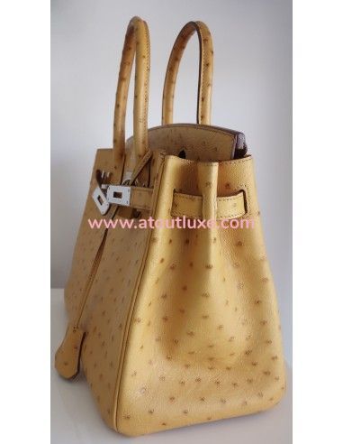 Sac Hermes Birkin 30 autruche Sac Hermes Birkin 30 autruche