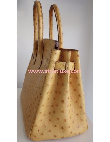 Sac Hermes Birkin 30 autruche Sac Hermes Birkin 30 autruche