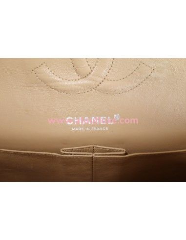 Sac Chanel Classique beige médium Sac Chanel Classique beige médium