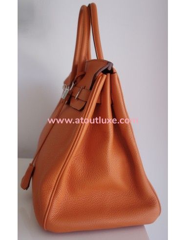 Sac Hermes Birkin 35 orange Sac Hermes Birkin 35 orange