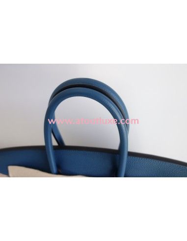 Sac Hermes Birkin 35 bleu de Galice Sac Hermes Birkin 35 bleu de Galice