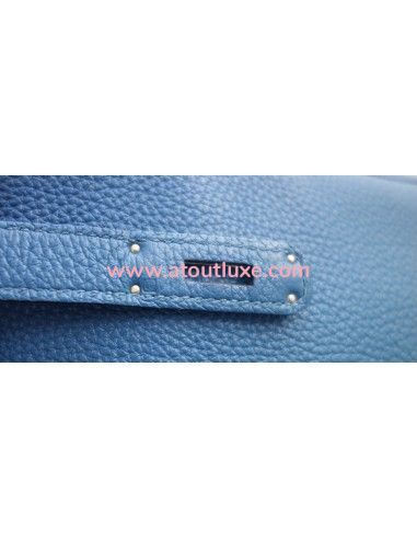 Sac Hermes Birkin 35 bleu de Galice Sac Hermes Birkin 35 bleu de Galice