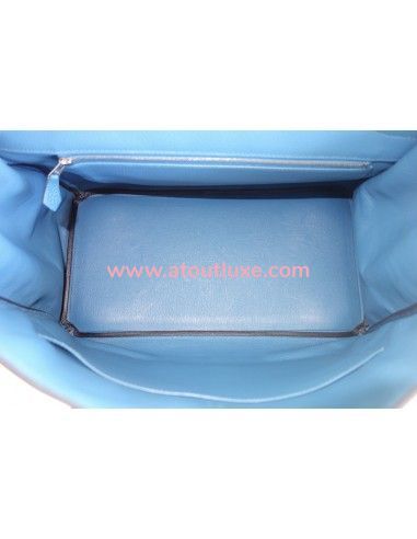 Sac Hermes Birkin 35 bleu de Galice Sac Hermes Birkin 35 bleu de Galice