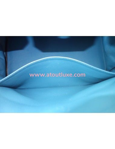 Sac Hermes Birkin 35 bleu de Galice Sac Hermes Birkin 35 bleu de Galice