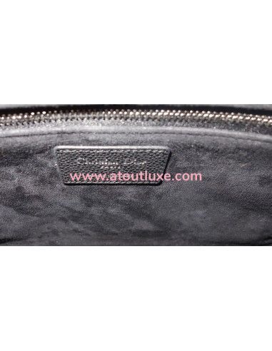 Sac Lady Dior médium veau noir Sac Lady Dior médium veau noir