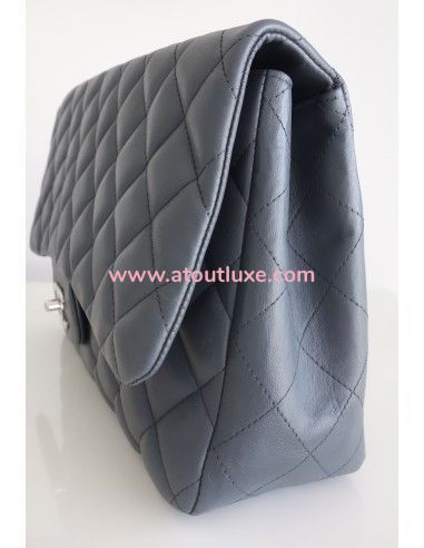 Sac Chanel Classique Gm gris Sac Chanel Classique Gm gris