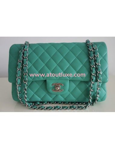 Sac Chanel Classique vert