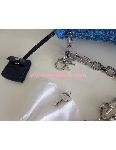 Sac miss Dior tweed bleu Sac miss Dior tweed bleu