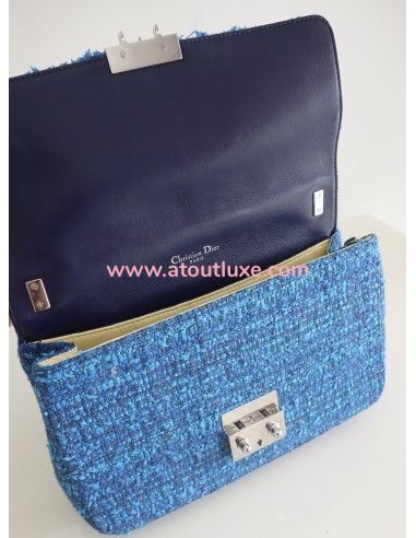 Sac miss Dior tweed bleu Sac miss Dior tweed bleu