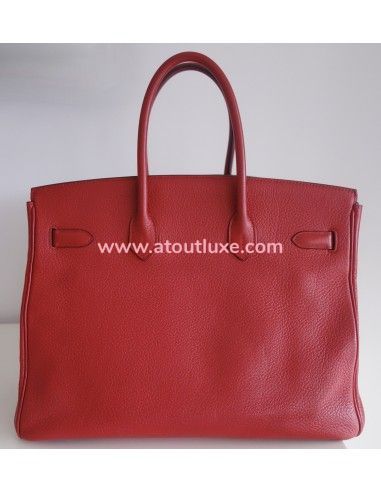 Sac Hermes Birkin 35 rouge Sac Hermes Birkin 35 rouge