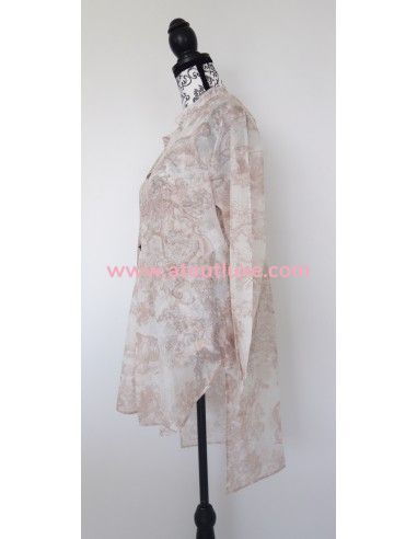 Blouse longue Toile de Jouy Dior Blouse longue Toile de Jouy Dior