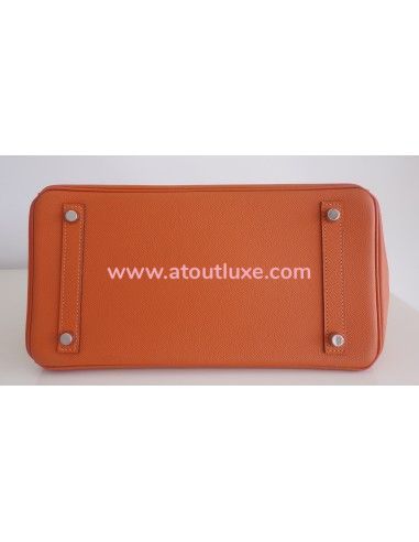 Sac Hermes Birkin 30 Epsom orange Sac Hermes Birkin 30 Epsom orange