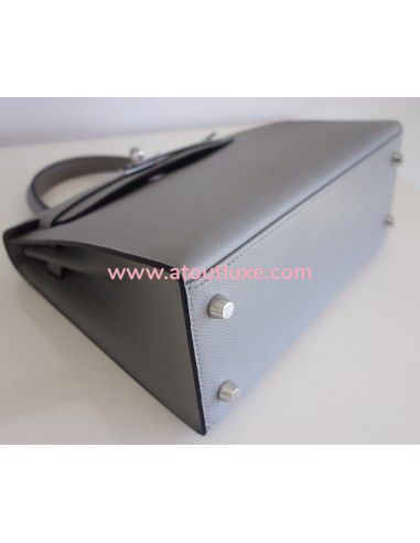 Sac Hermes Kelly 25 gris mouette Sac Hermes Kelly 25 gris mouette