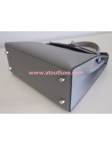 Sac Hermes Kelly 25 gris mouette Sac Hermes Kelly 25 gris mouette