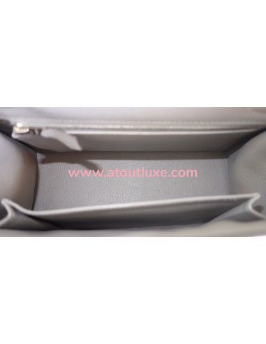 Sac Hermes Kelly 25 gris mouette Sac Hermes Kelly 25 gris mouette