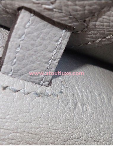 Sac Hermes Kelly 25 gris mouette Sac Hermes Kelly 25 gris mouette