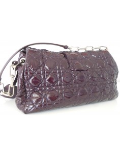 SAC DIOR NEW LOCK AUBERGINE 2