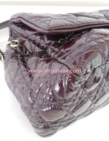 SAC DIOR NEW LOCK AUBERGINE SAC DIOR NEW LOCK AUBERGINE