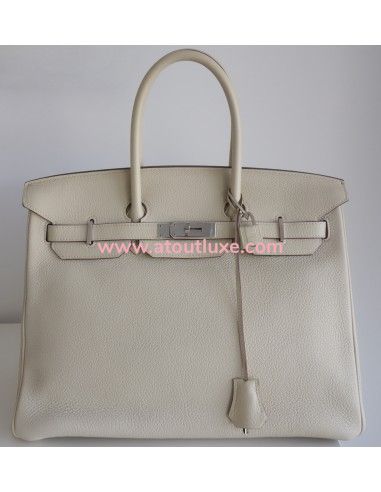 Sac Hermes Birkin 35 parchemin