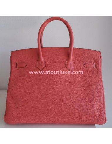 Sac Hermes Birkin 35 Rose Jaipur Sac Hermes Birkin 35 Rose Jaipur