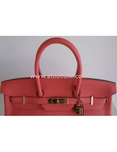 Sac Hermes Birkin 35 Rose Jaipur Sac Hermes Birkin 35 Rose Jaipur