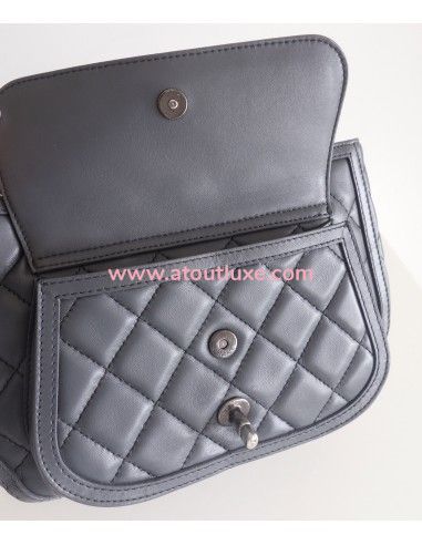 Sac Chanel Classique cuir gris Sac Chanel Classique cuir gris