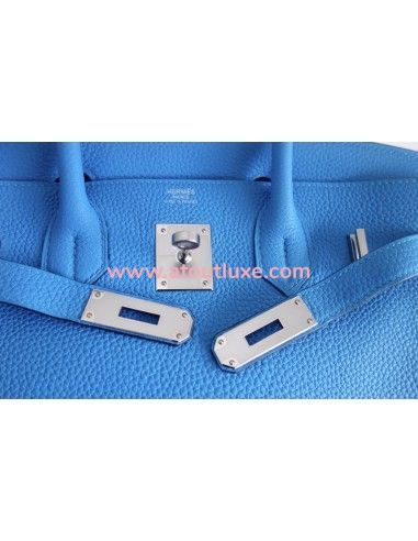 Sac Hermes Birkin 30 bleu Zanzibar Sac Hermes Birkin 30 bleu Zanzibar