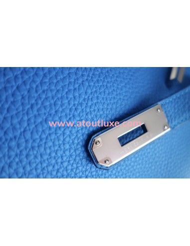 Sac Hermes Birkin 30 bleu Zanzibar Sac Hermes Birkin 30 bleu Zanzibar