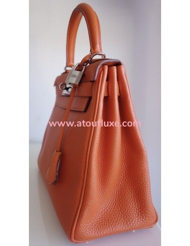 Sac Hermes Kelly 28 orange Sac Hermes Kelly 28 orange